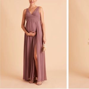 Birdy Grey Maternity dress- dark mauve, size M